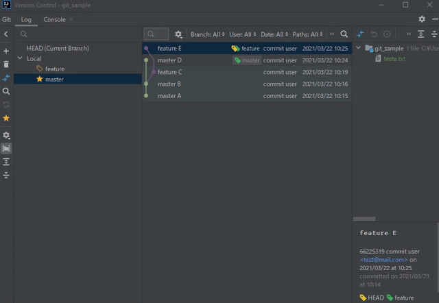 IntelliJの操作動画