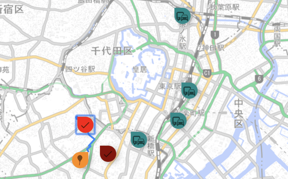 地図表示
