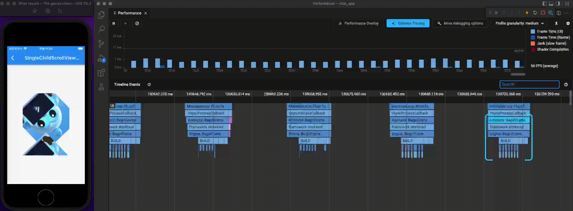 DevToolsのPerformance viewで確認