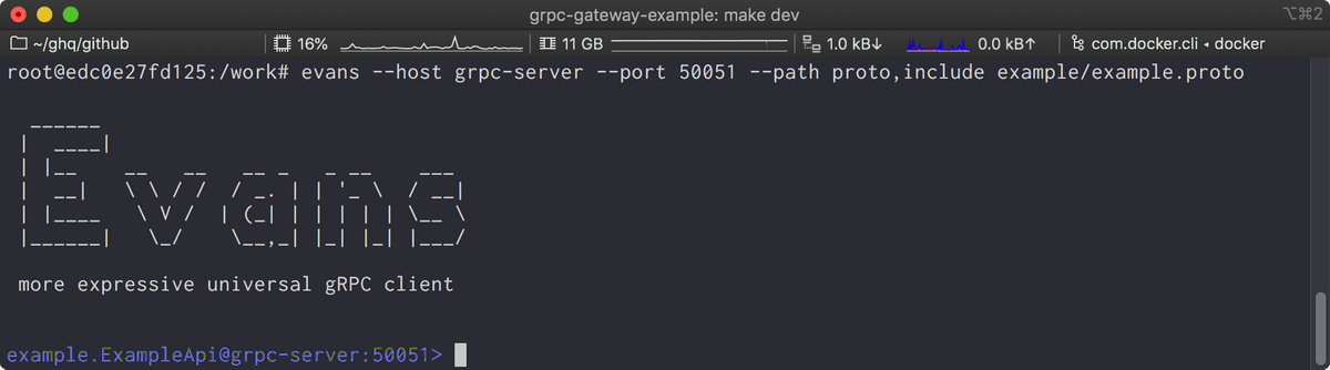 Evans more expressive universal gRPC client