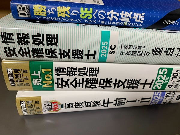 平積みされた書籍